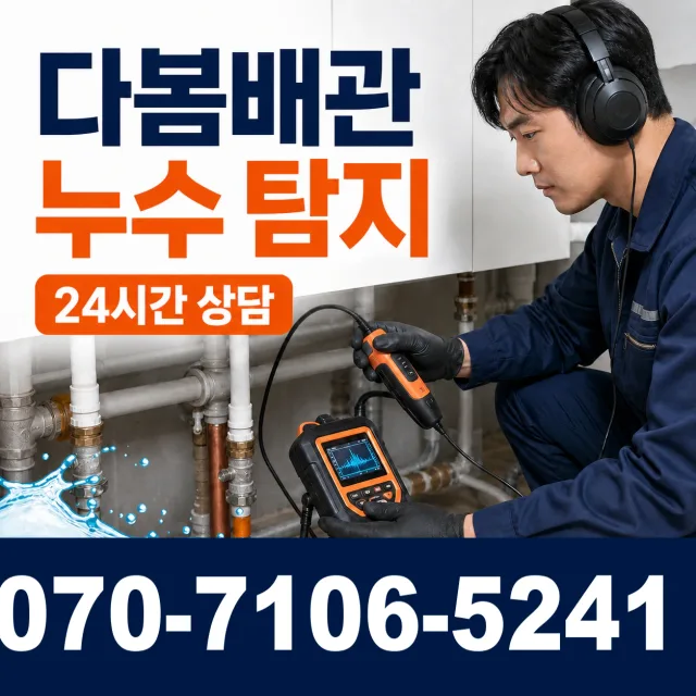 경기 이천시 시청중앙로 누수탐지 상담 이미지 5